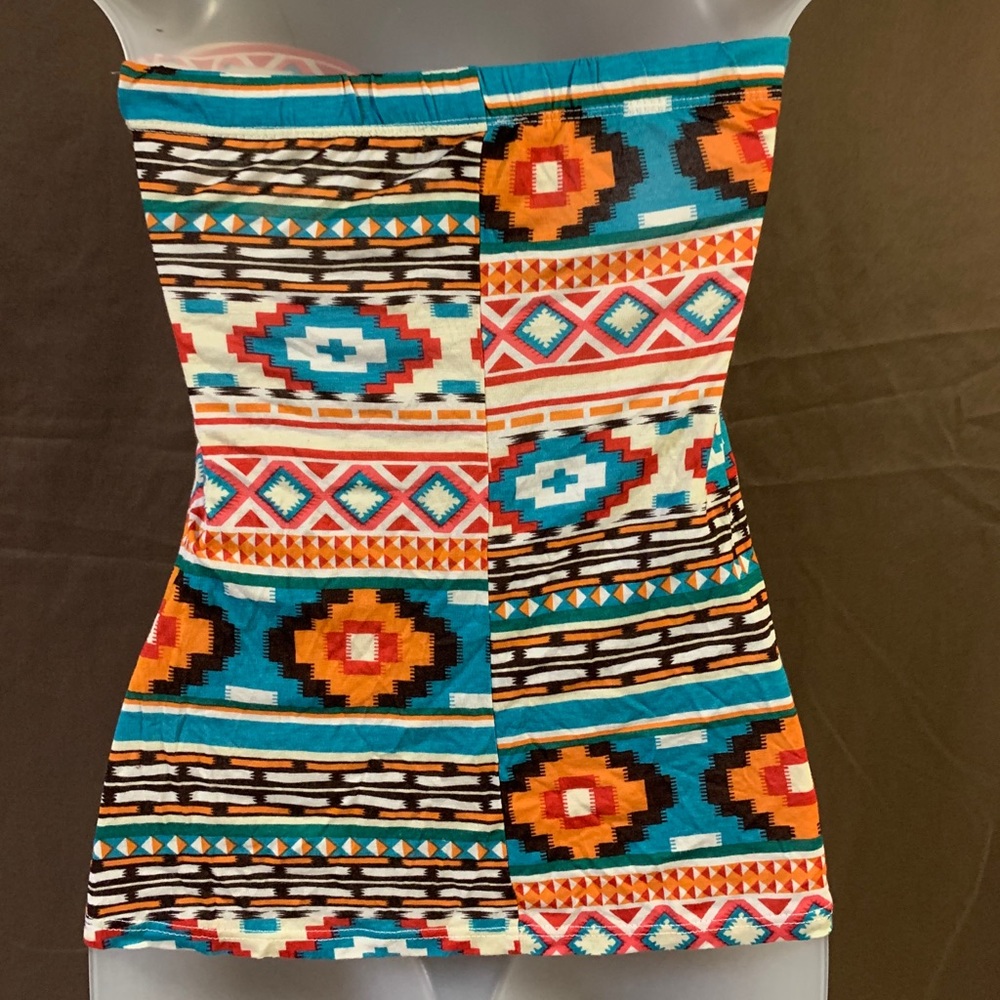 Strapless Boho top - Picture 2 of 4